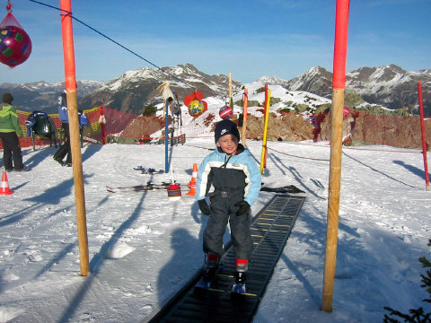Maurice im Skikindergarten