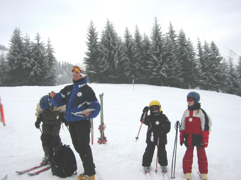 Tanja die Skilehrerin